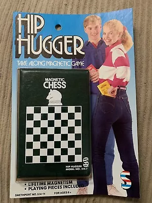 Vintage Hip Hugger Take Along Magnetic Chess Game- New In Package • $19.99