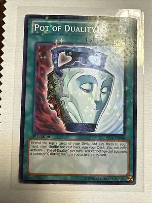 Pot Of Duality - Starfoil Rare - BP01-EN046 - 1st Edition VLP • $3.50