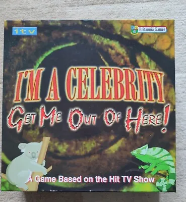 I'm A Celebrity Get Me Out Of Here - Board Game  (Ages 8+)  Very Good Condition • £5.50