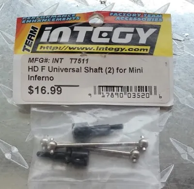 Integy T7511 HD F Universal Shaft For Kyosho Mini Inferno • $13.99