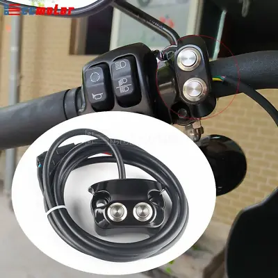 $42.23 • Buy Motorcycle 1'' Handlebar Switch Air Ride Suspension Control Kit For Harley V-Rod