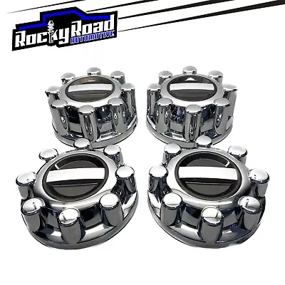 Set Of 4 Chrome Center Wheel Hub Caps For 2017-2023 Ford F-250 F-350 Super Duty • $224.99