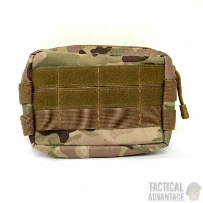 Multicam Molle Waterproof Tactical Utility Tool Belt Pouch Army Airsoft Webbing  • £8.95