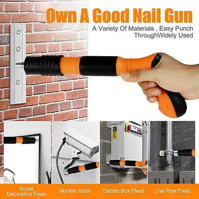 Mini Nailer Tool Manual Wall Nail Fastening Tool Low Noise Air Nailer Machine. • £15.49