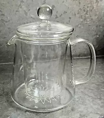 TeaPosy Pot Tea 1 Or 2 W/ Glass Infuser Filter & Top Very Clean Excellent Cond • $16.95