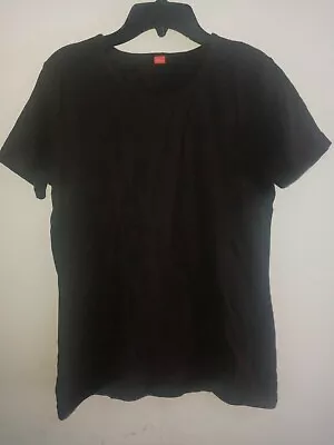 S.Oliver Women Black Short Sleeve T-Shirt Size US 10 • $24.99