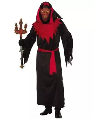 Demon Master Adult Costume Robe Belt & Mask • $38.69