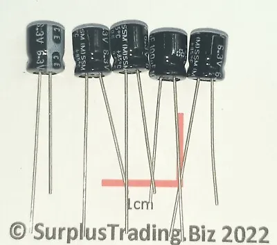 Samsung SSM Radial Electrolytic Capacitor 100µF 6.3V 85°C (Pk Of 5) • £1.34