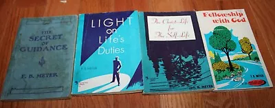 4 F B Meyer Colportage Library Light On Life's Duties Fellowship Plus 2 Vintage • $19.99