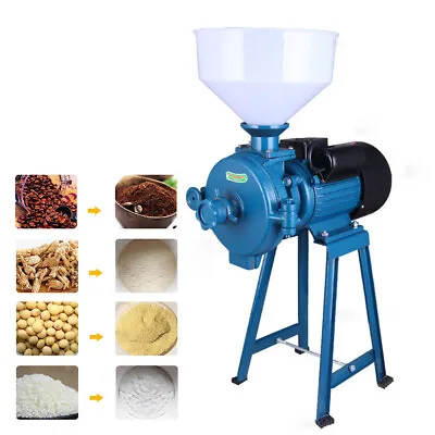 £250 • Buy Dry Electric Feed Mill Cereals Grinder Rice Corn Grain Coffee Wheat Mill 2200W