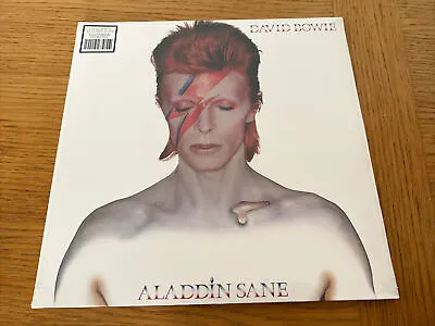 DAVID BOWIE ALADDIN SANE Silver Vinyl Record Still Sealed • £49.99