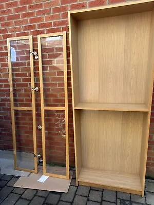 Ikea Billy Bookcase With Glass Doors X 2 • £85