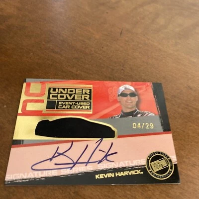 $17.54 • Buy Kevin Harvick 4/29 2006 Press Pass Under Cover Car Cover/Autograph Card