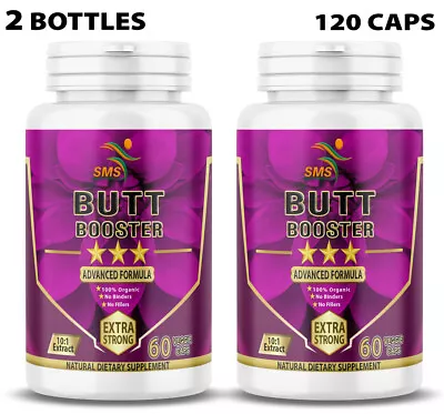 Butt Booster Pills Strong Organic Pueraria Mirifica 120 Capsules Bust Growth • $16.98