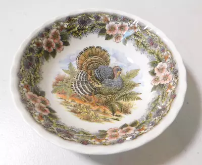 Churchill Myott Thanksgiving Multicolor Turkey Coupe Cereal Bowl (s) 6 3/8  • $7.99