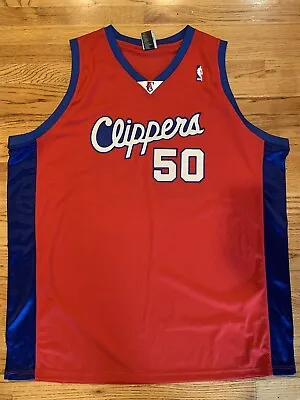 RARE VTG NBA Reebok Authentic Los Angeles Clippers Corey Maggette Jersey Mens 60 • $149.99