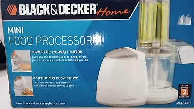 Black And Decker Mini Food Processor 2 Cup Workbowl • $12.98