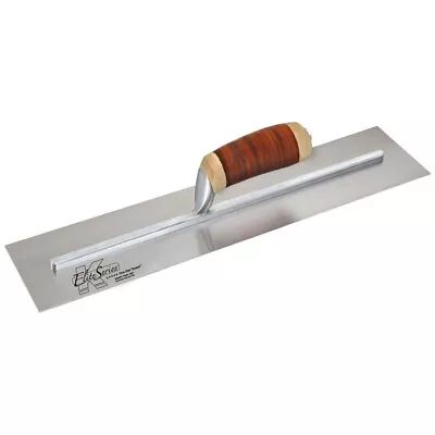 Kraft Tool Concrete Finishing Trowel Elite Series Leather Handle 12  X 3   • $51.80