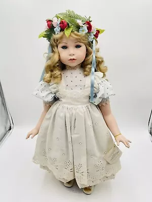 Knickerbocker Creations MARIE OSMOND  SUMMER  Porcelain Doll LE Excellent NO BOX • $24.51