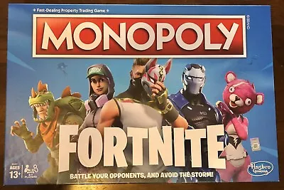 2018 Monopoly Fortnite Board Game • $5