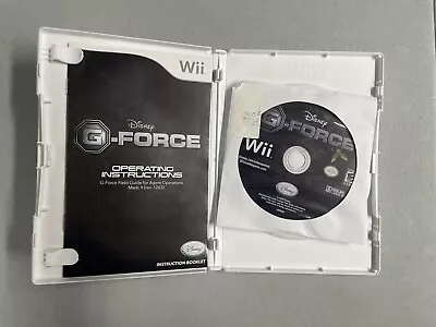 G-Force Nintendo Wii Video Game Complete Rated E 10+ Disney • $9.99