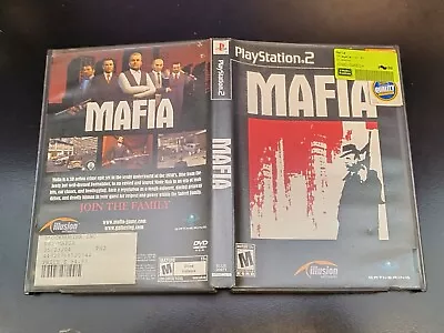L1 Mafia (Playstation 2 PS2) W/ Manual & Blockbuster Case • $12.88