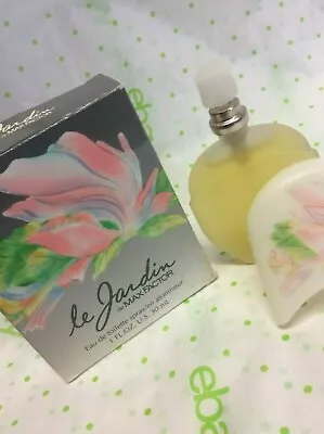 LE JARDIN By MAX FACTOR 1.0 Oz / 30 ML Eau De Toilette Spray New In Box • $46.74