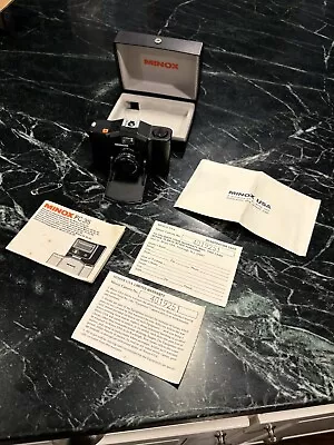 Minox 35GL 35mm Film Camera Unused NOS Unused Rare Vtg 35 GL Case Mini Folding • $59.80