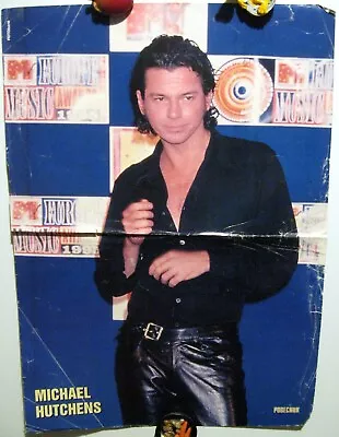 Michael Hutchence INXS Band Magazine Poster A3 16x11 • $3.50