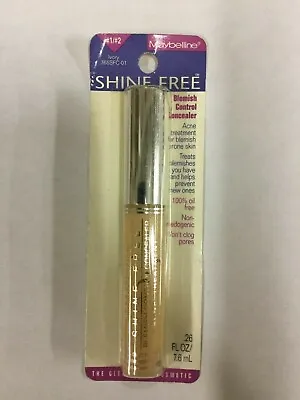 Maybelline Shine Free Blemish Control Concealer Acne Treatment IVORY NEW. • $21.24