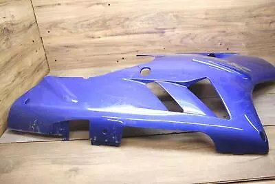 02-03 KAWASAKI ZX12R Zx1200r BLUE OEM RIGHT LOWER MID UPPER SIDE FAIRING COWL • $118.14