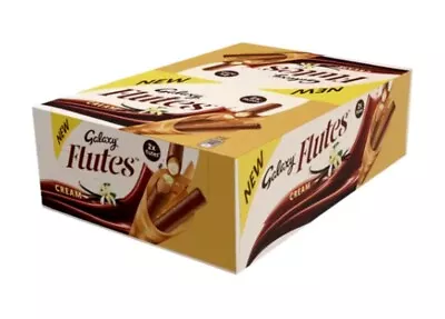 Full Box Of Galaxy Flutes Cream Chocolate Wafer Bars 24 Pack • £30