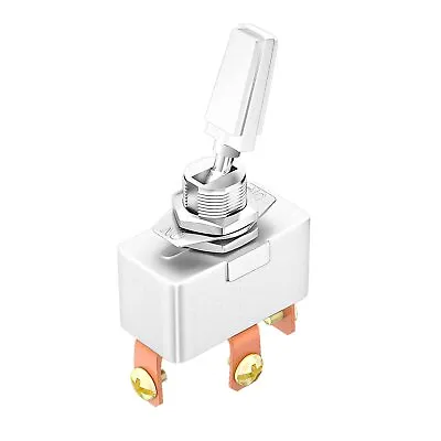50A 12V DC Heavy Duty Toggle Switch 3 Position 50 Amp Toggle Switch 3 Way Aut... • $15.32