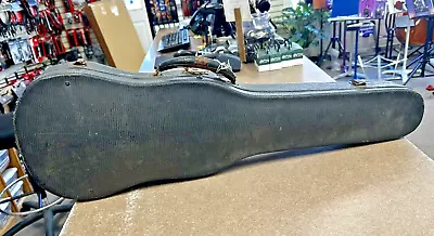 Antique 4/4 Violin Hard Case Vintage Faux Leather  Alligator/Crocodile Look • $50