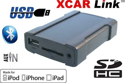 Xcarlink USB SD Aux MP3 For Fiat 16 Sedici & Suzuki SX4 Swift Prepared To BT • £102.79