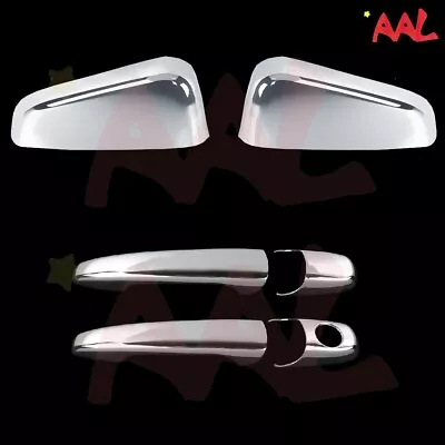 AAL Chrome Covers For  2010 2011 12 2013 14 FORD MUSTANG Mirror + 2 Door Handle • $38.64