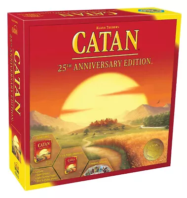 Catan: 25th Anniversary Edition Board Game • $139.99