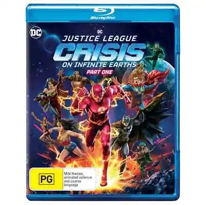 BRAND NEW Justice League : Crisis On Infinite Earths - Part 1 (Blu-Ray) DC Movie • $24.95