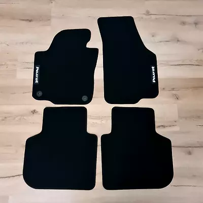 Car Floor Mats For VW Passat SE 2020 2023 Velour Carpet Waterproof Black New USA • $48.29