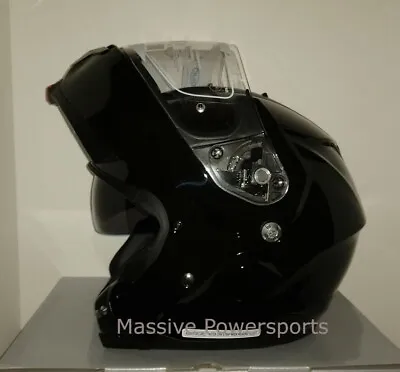 HJC C91 Modular Motorcycle Helmet Black XS S M L XL 2X 3X 4X 5X Sunscreen BK • $174.99