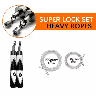 Never Too Late Lock System Handles & 2 Rope Set • $109.95