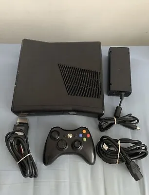 Microsoft Xbox 360 S 4GB System Console - Black • $75