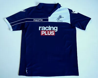 Millwall FC  2012 - 2013 Home Macron Shirt  Size Adult Medium M • £35.99