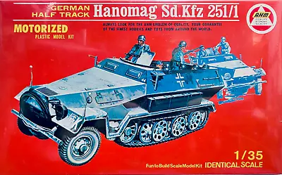 AHM 1/35 German Half-Track Hanomag Sd. Kfz 251/1 SEALED MK802C Vintage • $30