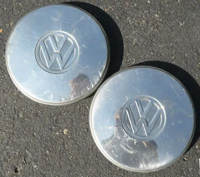 Lot Of 2 Vintage 1974 - 1983 Volkswagen VW Dog Dish Hubcaps Rabbit Pickup 7 3/4  • $19.95