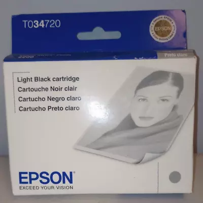 Epson T034720 Ink Cartridge Light Black Photo Ink • $6.97