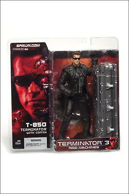Terminator 3 Movie Set Of 4 Action Figures New 2003 McFarlane Arnie Amricons • $269.99