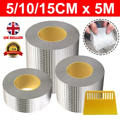£10.49 • Buy Super Waterproof Tape Butyl Magic Leak Roof Pipe Repair Tape Adhesive Sealant UK