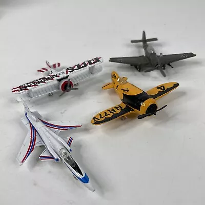 (4) Vintage Dyna-flites Die Cast Metal Airplanes Ju-87  Spad Geebee Grumman X • $40