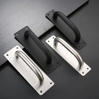 Stainless Steel Door Handle D Pull Doorknob New Hardware Handles  Office • £6.88